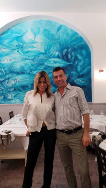 Maddalena Corvaglia e Gianluca Taglialatela