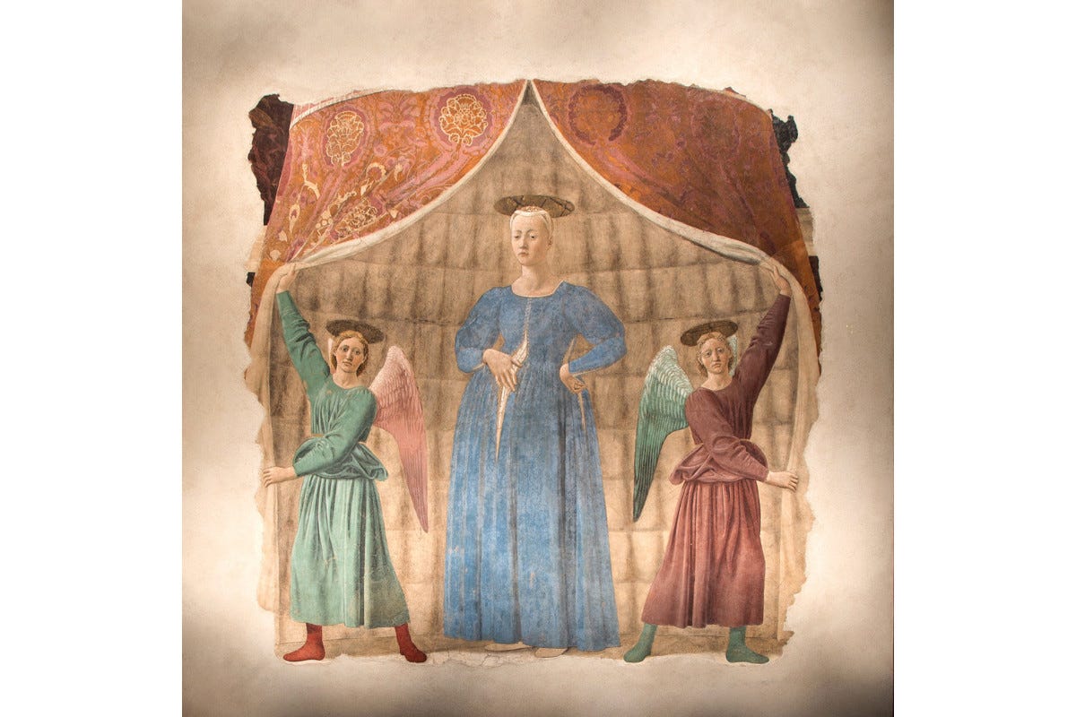La Madonna del Parto di Monterchi  Valdarno e Valtiberina: alla scoperta di una Toscana insolita