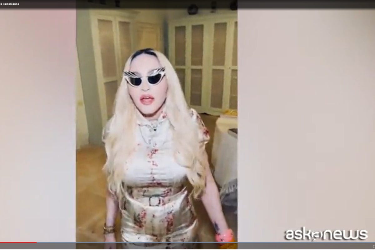 Il video che ritrae Madonna in Sicilia Madonna, compleanno in Sicilia per la “Regina del pop”
