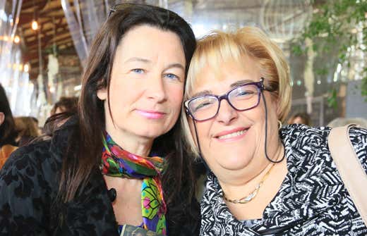 da sinistra: Ketty Magni e Tiziana Colombo