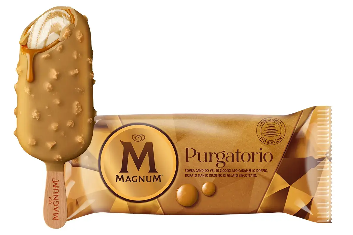 Il nuovo Magnum Purgatorio Stecco e cono farciti di fantasia La nuova dimensione del gelato