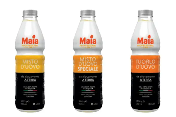 Gruppo Eurovo rinnova Maia Professional Line Carbonara perfetta con Maia Professional Line