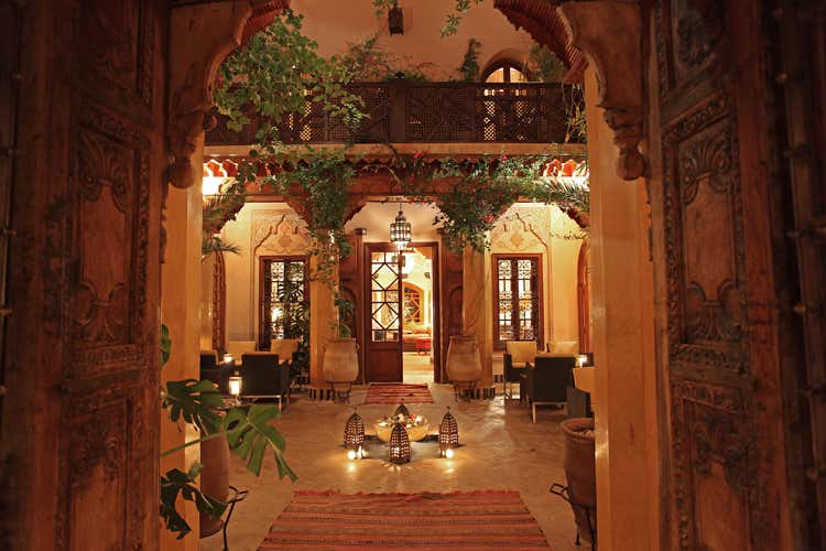 Il lussuoso interno della struttura (Cenizaro Hotels acquisisce La Maison Arabe di Marrakech)