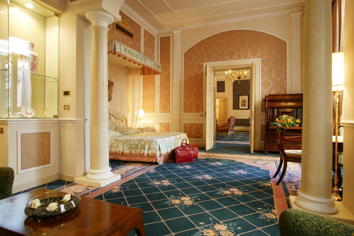 La suite presidenziale del Grand Hotel Majestic di Bologna Grand Hotel Majestic, da 100 anni lo stile dell'accoglienza a Bologna