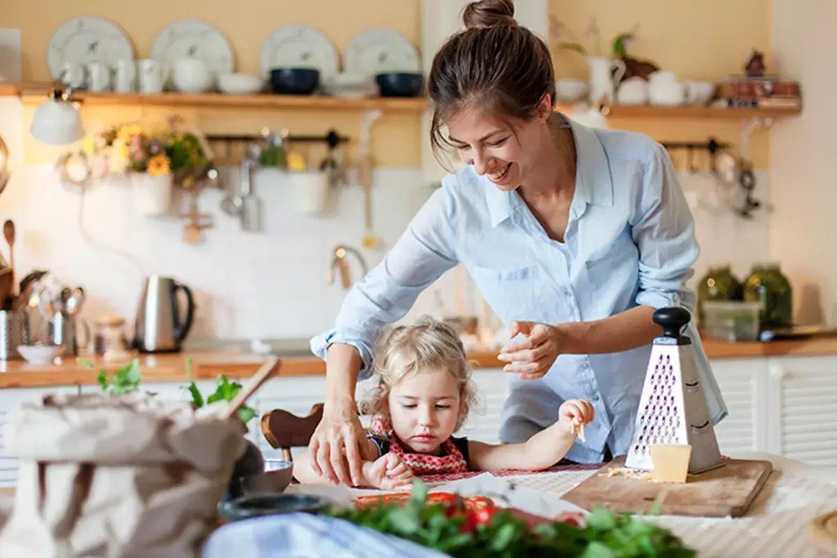 Come organizzarsi in cucina Come cucinare in famiglia? Primo: sapersi organizzare