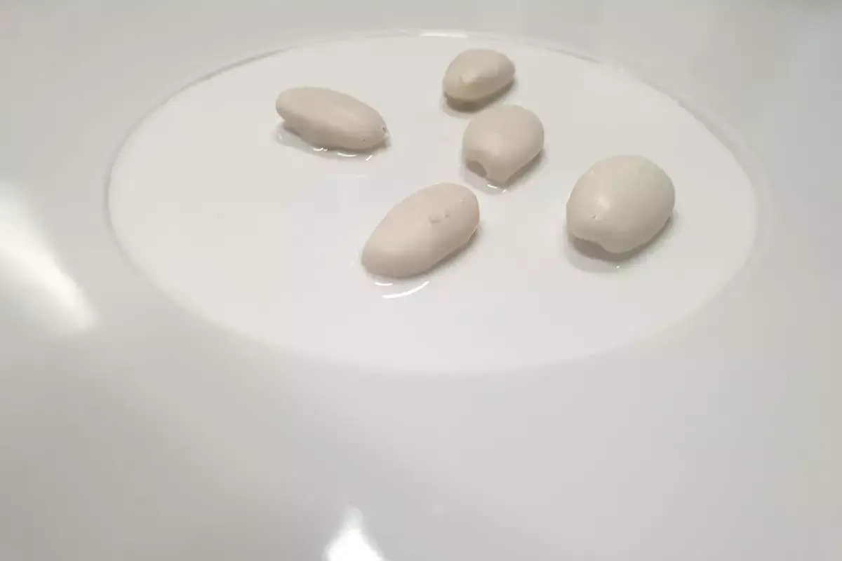 Mandorle di ricci, burrata e limone Al Duo di Lecce, il cuoco rockettaro Fabiano Viva