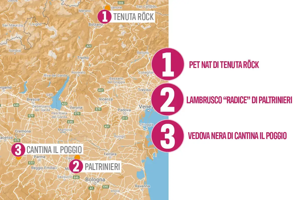 &pound;$L&rsquo;Italia del vino:$&pound; Naturalmente frizzanti