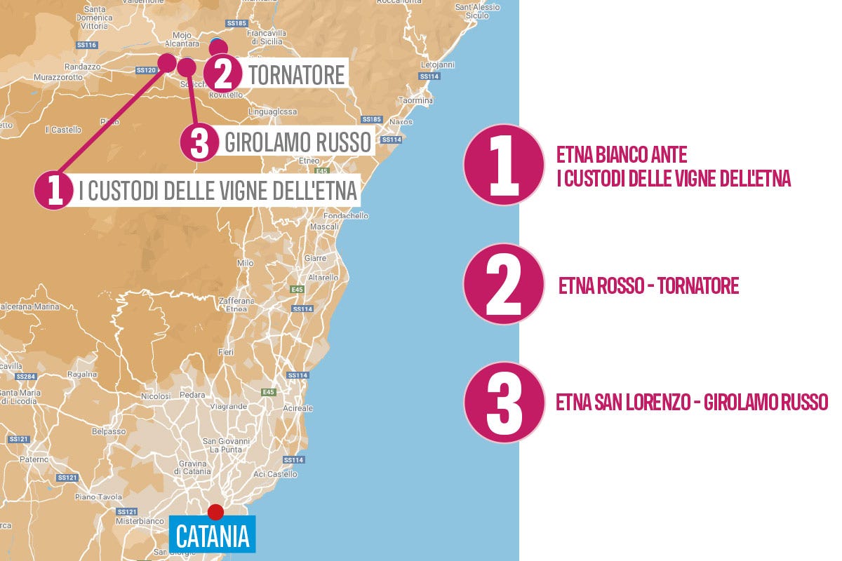 Etna, un vino da non perdere £$L’Italia del vino:$£ Etna da non perdere