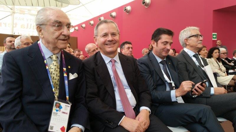 Gualtiero Marchesi, Lino Stoppani e Aldo Cursano
