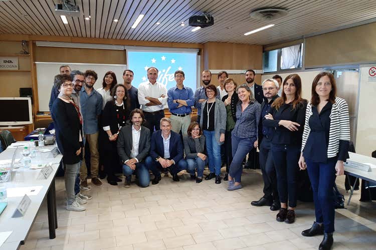 Team di progetto di Life Magis (Un marchio per le aziende green Pecorino Romano capofila in Italia)