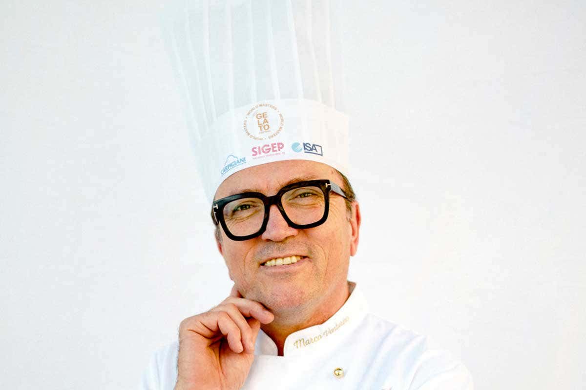 Marco Venturino della gelateria I Giardini di Marzo di Varazze (Sv) A Bologna si decide il gusto di gelato migliore al mondo, 33 quelli in gara