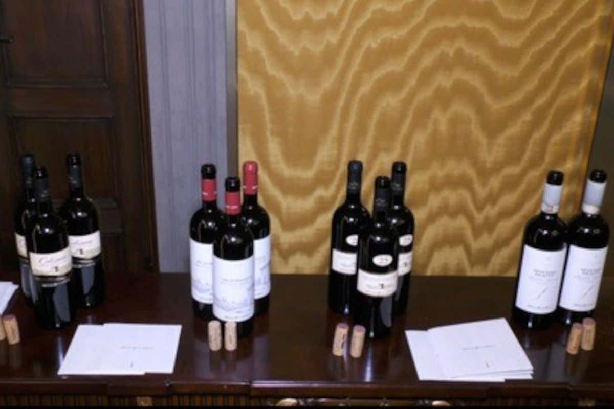 Le bottiglie protagoniste dell'evento Marco Caprai presenta in anteprima l’annata 2019 dei Sagrantini