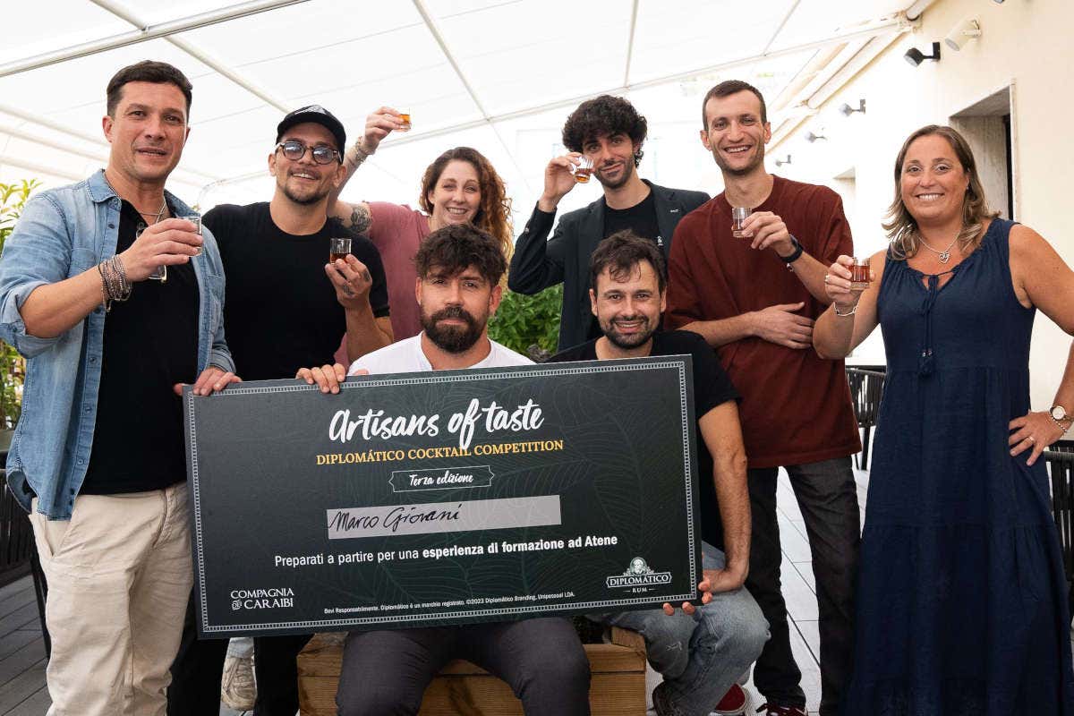 La premiazione di Marco Giovani Artisans of Taste Marco Giovani si aggiudica la terza edizione