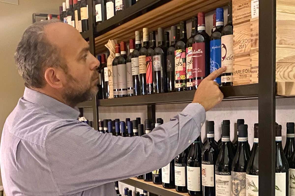 Marco Magnani, co-titolare, maitre e sommelier de La Kuccagna