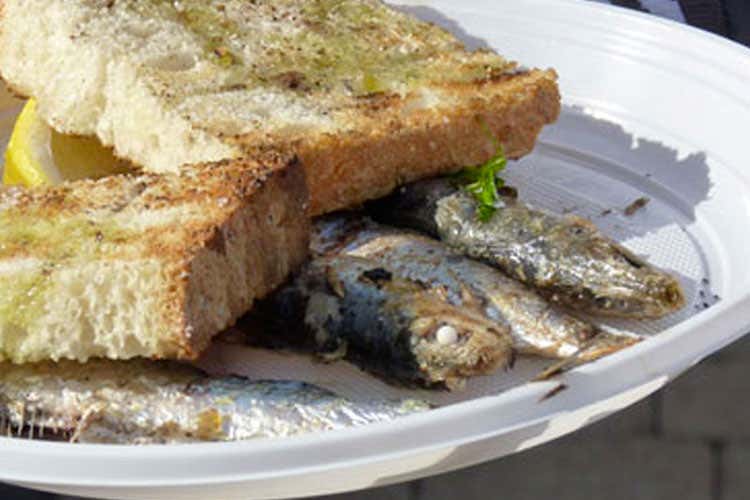 (Un mare di gusto a San Vincenzo Street food tra fiori e pesce azzurro)