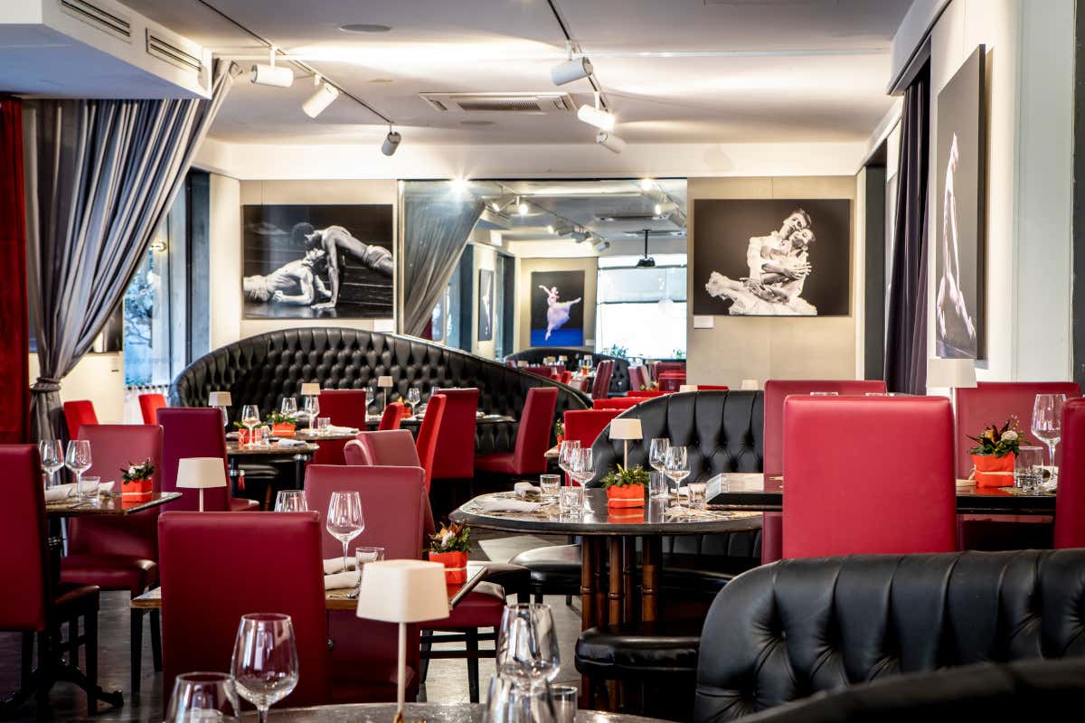 Il Margutta, particolare della sala (foto Emanuela Rizzo) Al Margutta è di scena la cucina tradizionale italiana “green”