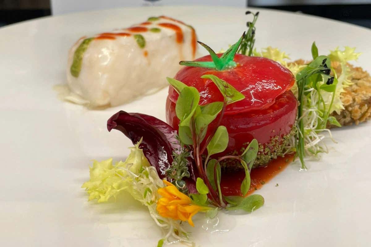 Al ristorante La Posata Bianca, Mariana Epure esalta il pomodoro Al ristorante La Posata Bianca, Mariana Epure esalta il pomodoro