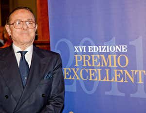 Mario Mancini in una foto dell'edizione 2011 del Premio Excellent