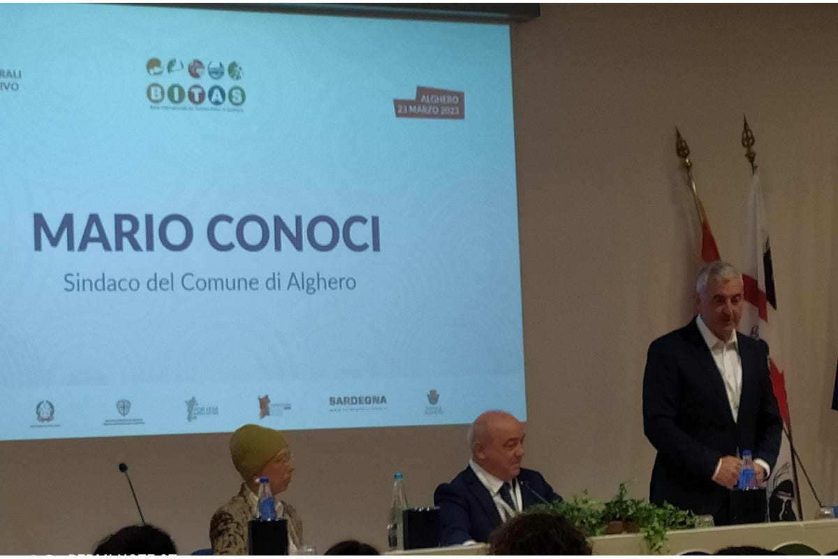 Il sindaco di Alghero, Mario Conoci Le vacanze in Sardegna tra turismo attivo e destagionalizzazione