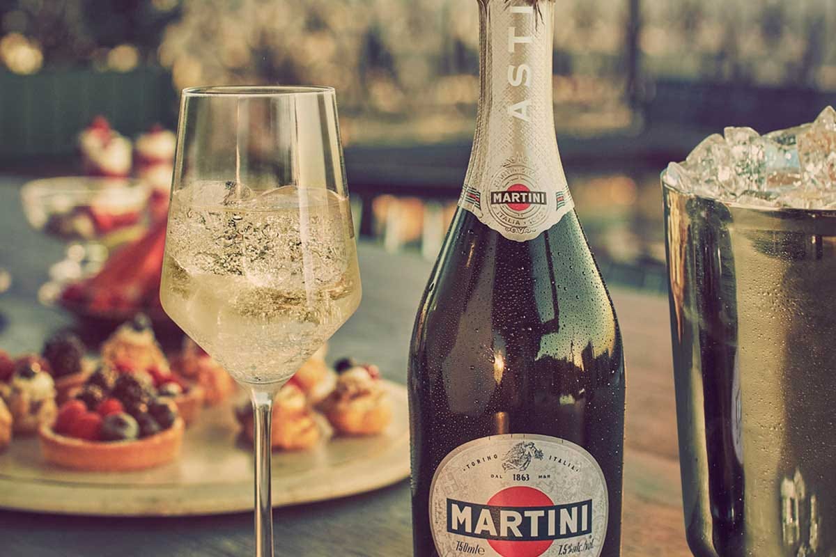 Lo spumante Martini&Rossi Martini