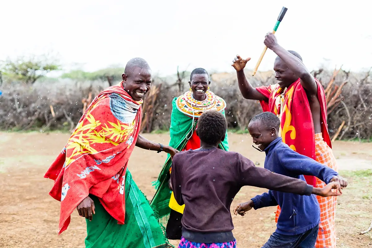 Famiglia Masai Sogni un safari autentico? La miglior destinazione &egrave; il Kenya