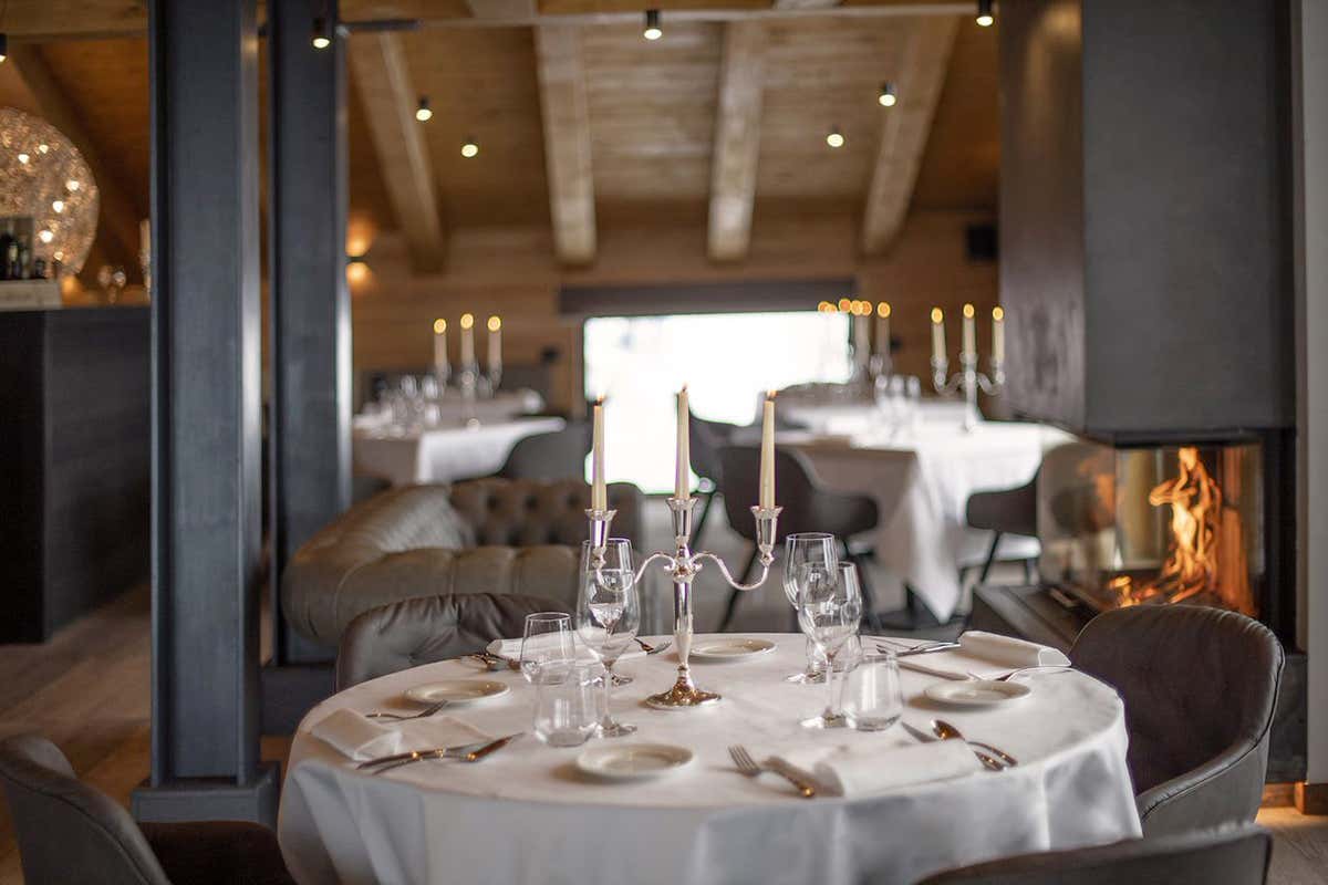 Il ristorante gourmet Courmayeur, Le Massif riapre con una chicca: il nuovo ristorante LM38