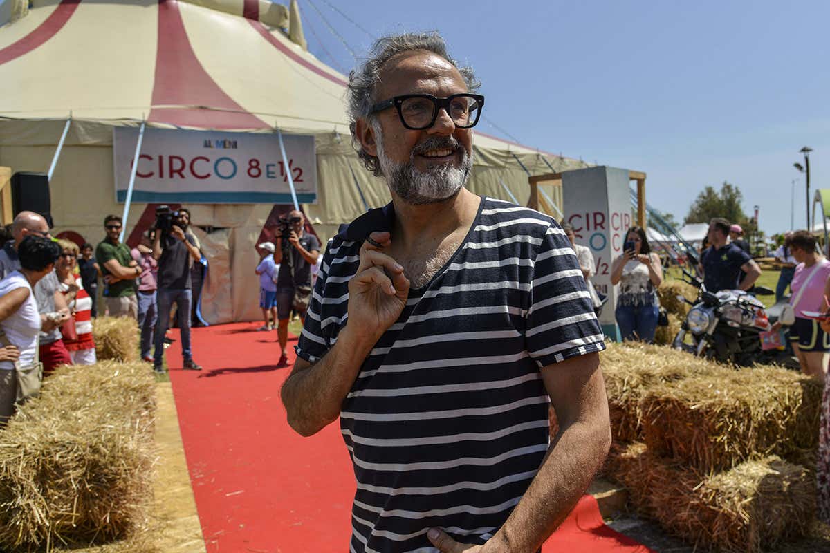 Massimo Bottura Torna Al M&egrave;ni, il circo dei sapori di Massimo Bottura