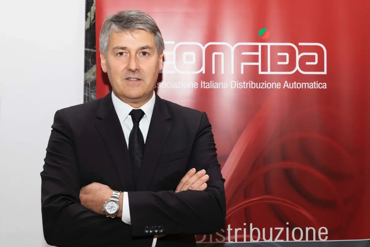 Massimo Trapletti&nbsp; Covid, crisi energetica e Pos: come sono cambiati i distributori automatici?