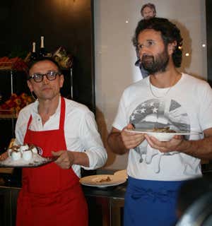 Bruno Barbieri e Carlo Cracco