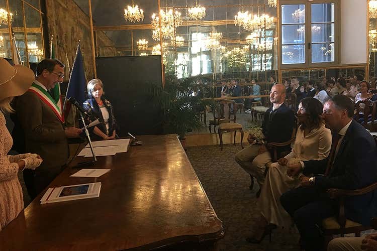 Redazione in festa Andrea Radic sposa Tiziana Nicol&ograve;