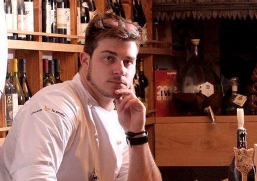 Premio Chef Emergente Nord Italiaal giovane altoatesino Matteo Metullio