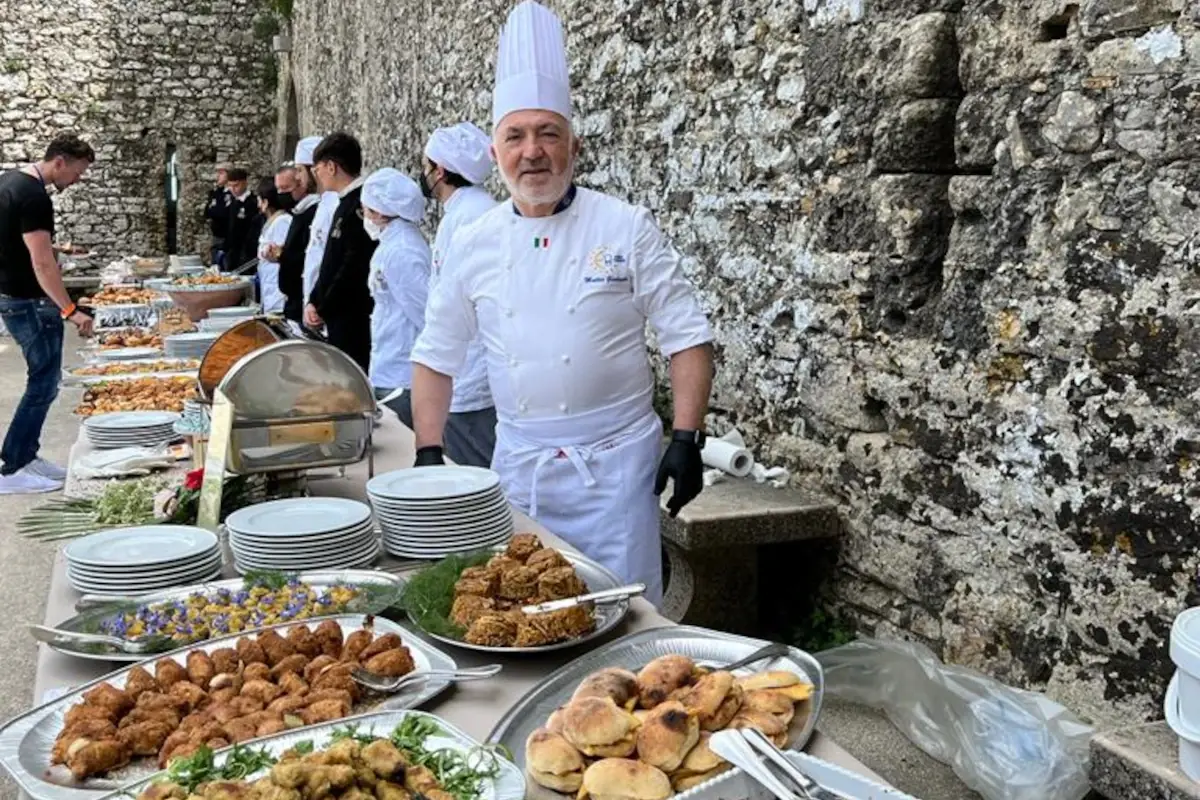 Matteo Giurlanda I piatti di Matteo Giurlanda e dei cuochi ericini per &ldquo;Sicilia en Primeur&rdquo;