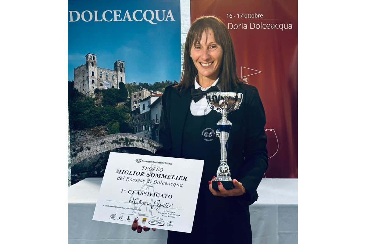 Maura Gigatti  È Maura Gigatti la miglior sommelier del Rossese di Dolceacqua