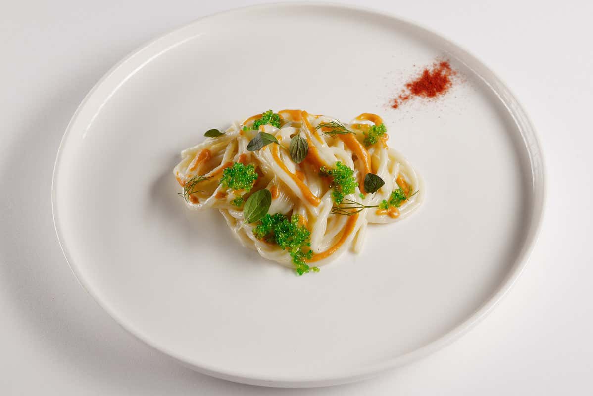 Alcuni piatti di Enrico Mazzaroni La prima stella di Enrico Mazzaroni, storia di una rinascita