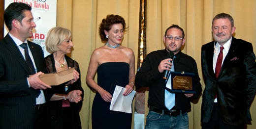 Da sinistra: Aldo Cursano, Mariuccia Passera, Annamaria Tossani, Marco Medaglia e Alberto Lupini