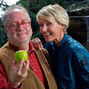 Edoardo Raspelli e Ellen Hidding