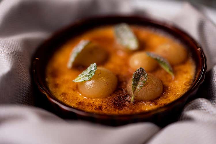 Creme brulée Dispensa dei Mellini, a Roma la cucina gentile di Susanna Sipione