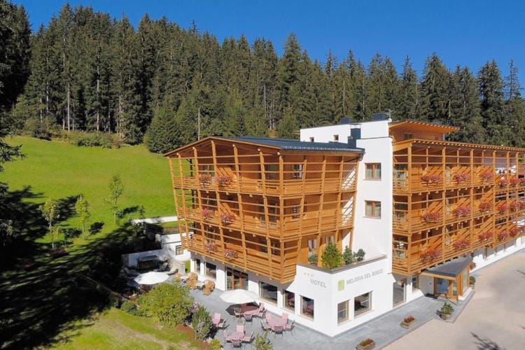 l'hotel Melodia del bosco [Smart working con vista] DolomitiNon solo sport, wellness e tavola