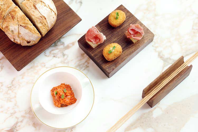 (Il menu di Romito per Bulgari Un Grand Tour tra i sapori d&rsquo;Italia)