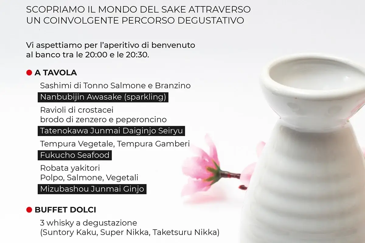 Da Manga Restaurant una degustazione di Sake insieme a LoRo