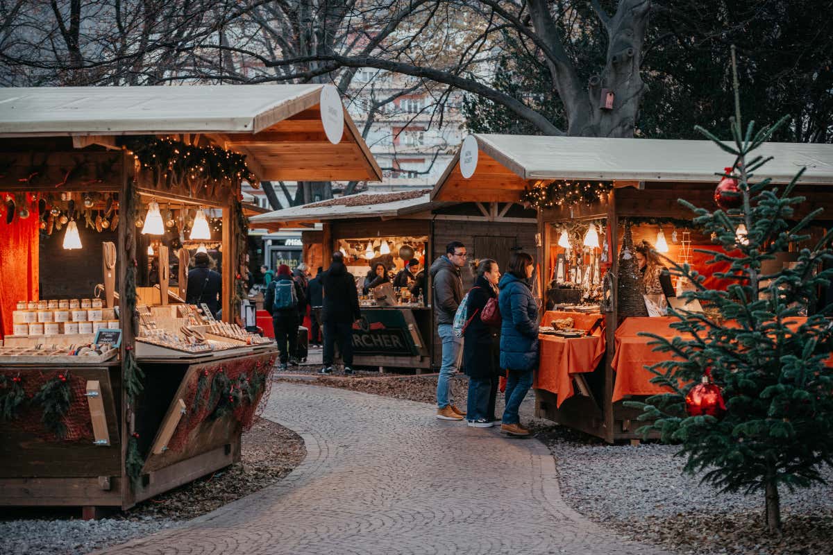 A Natale Bolzano diventa il set di una favola d'inverno A Natale Bolzano diventa il set di una favola d'inverno