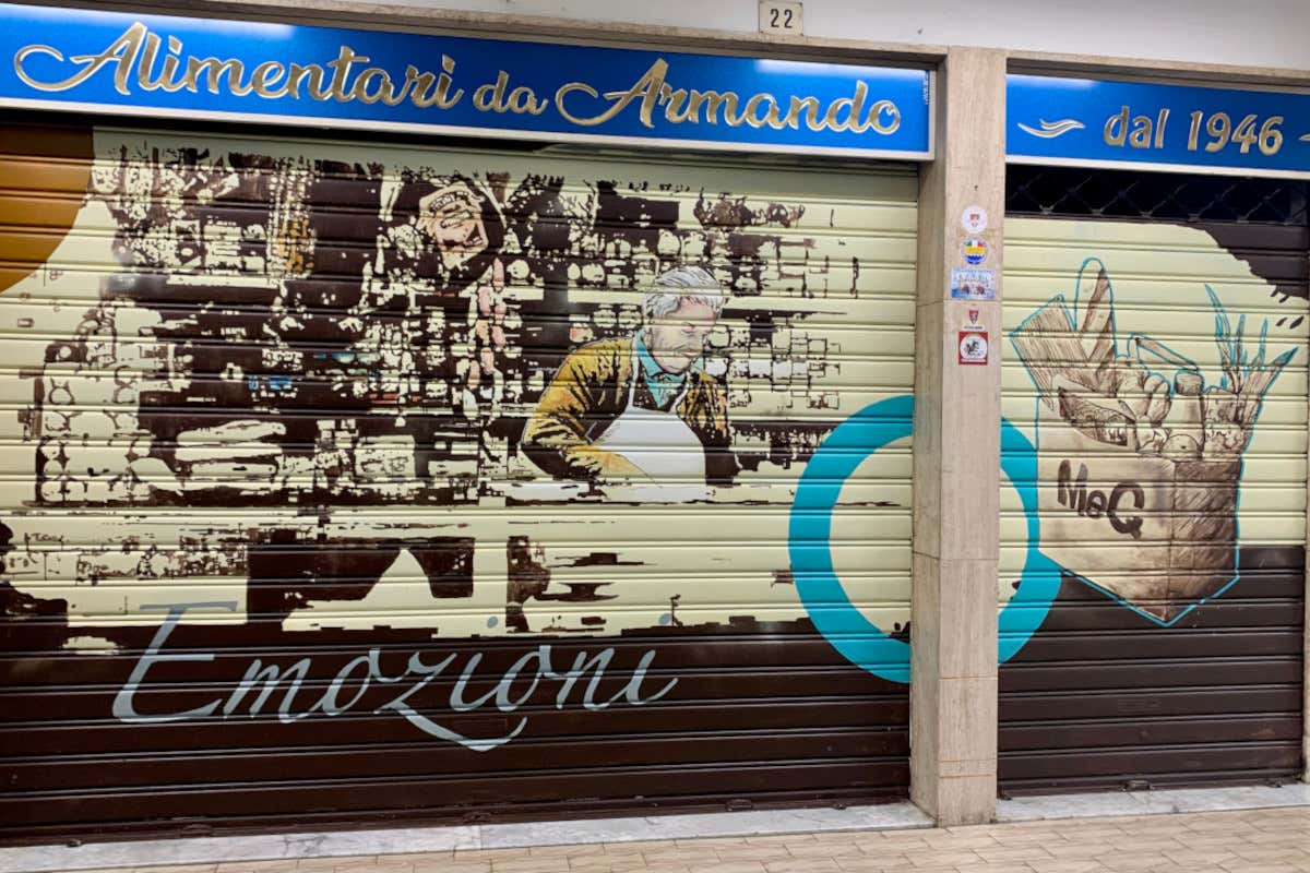 Arte sulle saracinesche al MeQ di Follonica  A Follonica c'è il MeQ il Mercato coperto di qualità