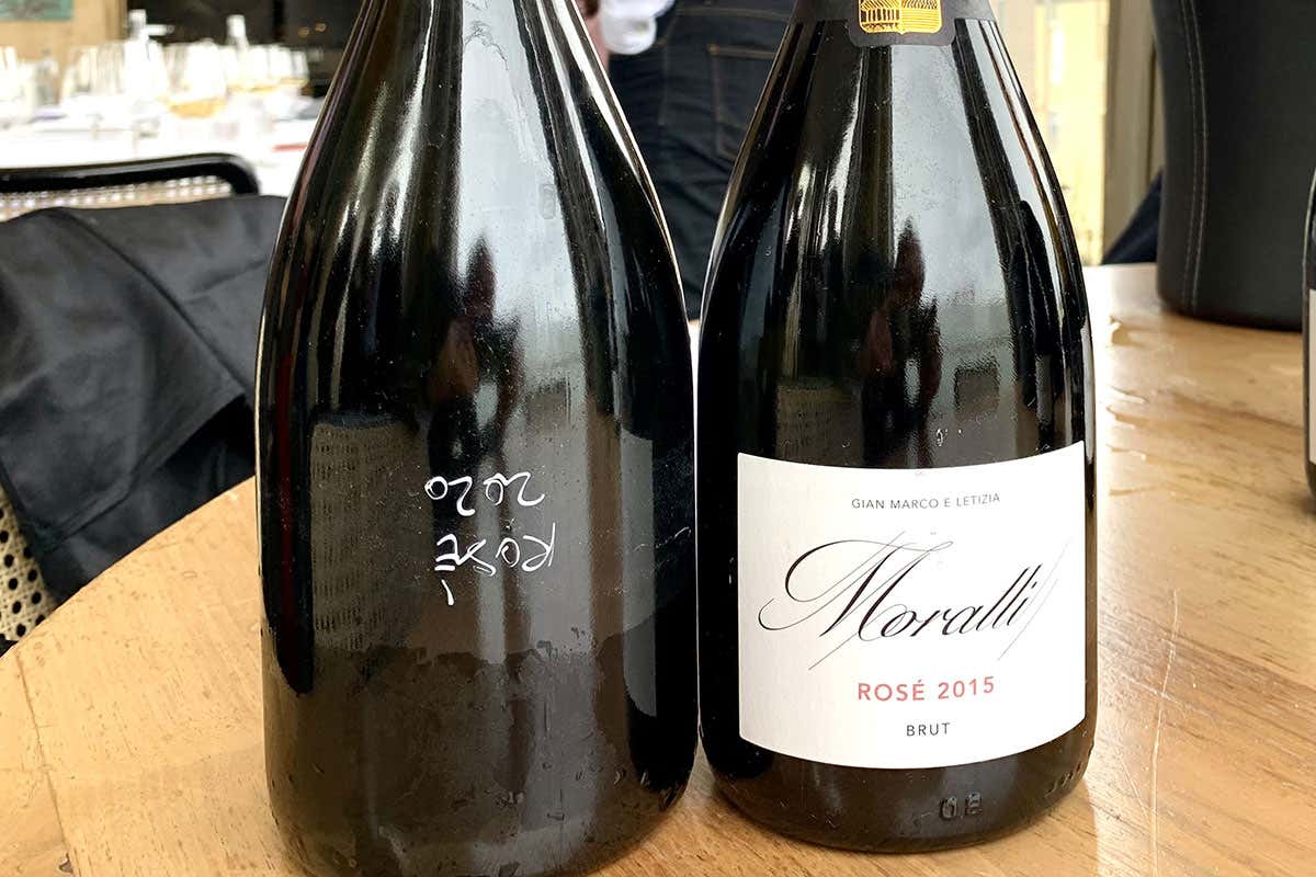 Le due interpretazioni del Pinot Nero Metodo Classico Castello di Cigognola Metodo Classico cambio di passo in cantina