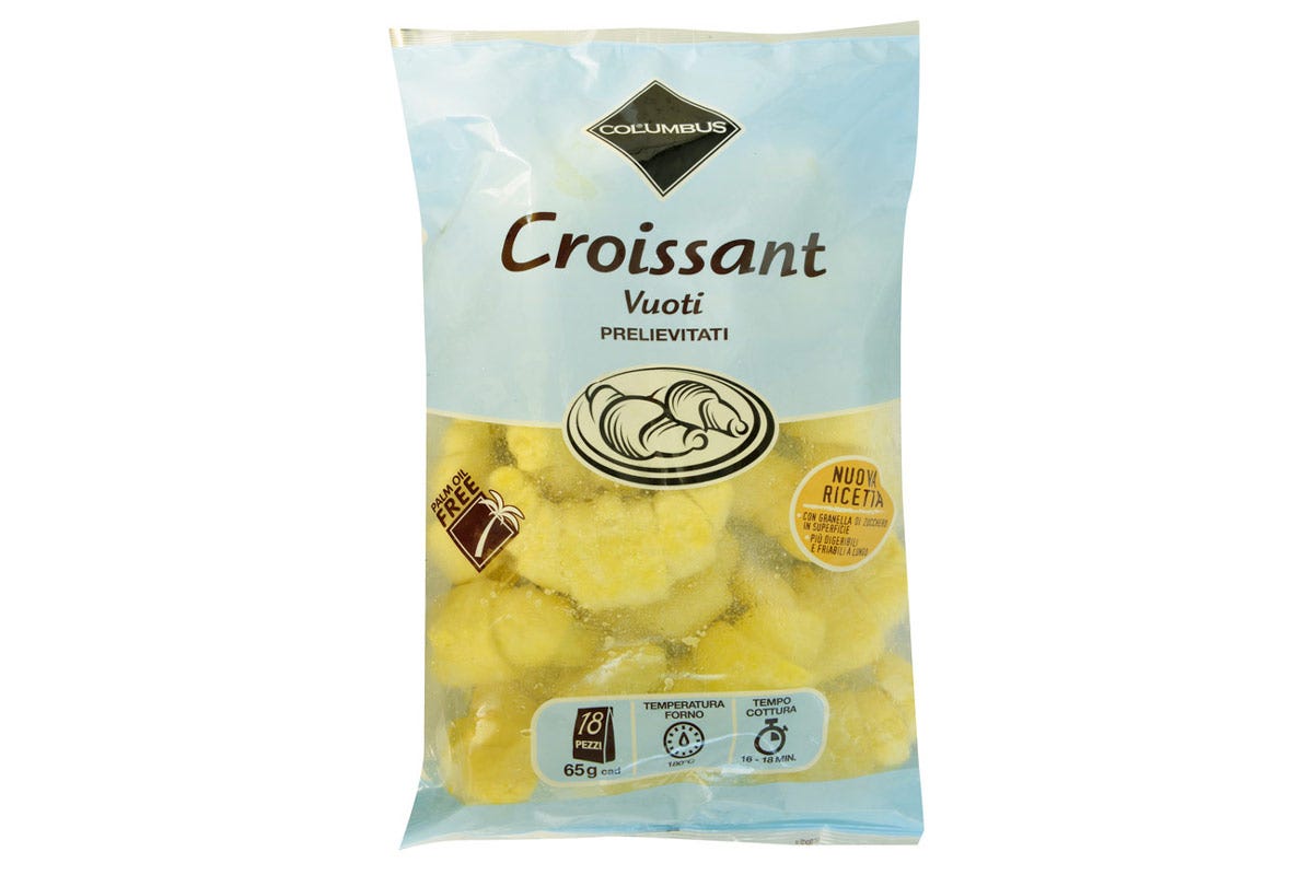 Per Metro Italia, tra i prodotti dolci più richiesti dagli hotel per le colazioni, ci sono i croissant vuoti a marchio Columbus Prima Colazione Croissant a ognuno il suo gusto