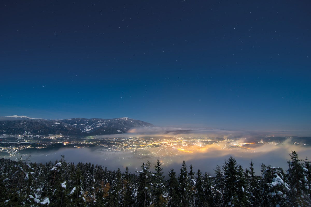 Villach (foto Michael Stabentheiner) Inverno in Carinzia tra le montagne e una natura mozzafiato