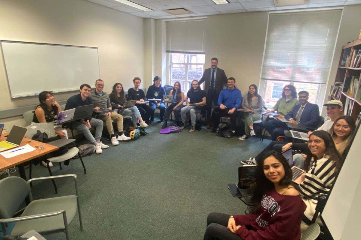 Lezione sulla cucina di mare dello chef Joseph Micieli alla New York University