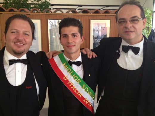 da sinistra: Daniele Arcangeli, Salvatore Salerno e Marco Grassi da sinistra: Daniele Arcangeli, Salvatore Salerno e Marco Grassi