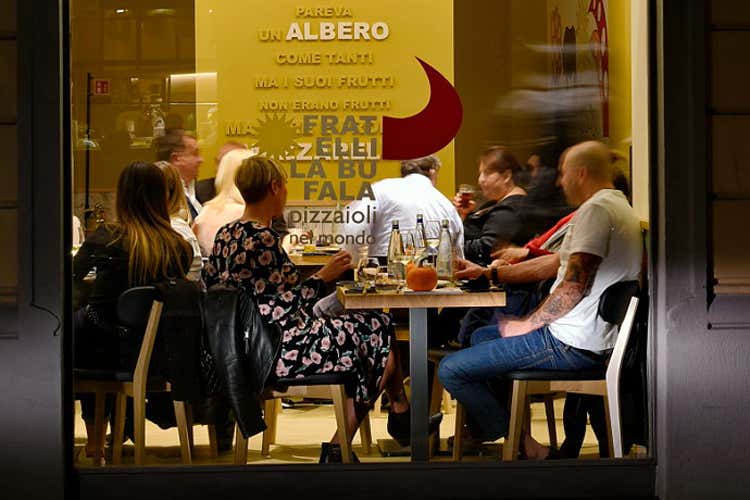 Tavoli in vetrina (Milano, La Bufala cala il tris)