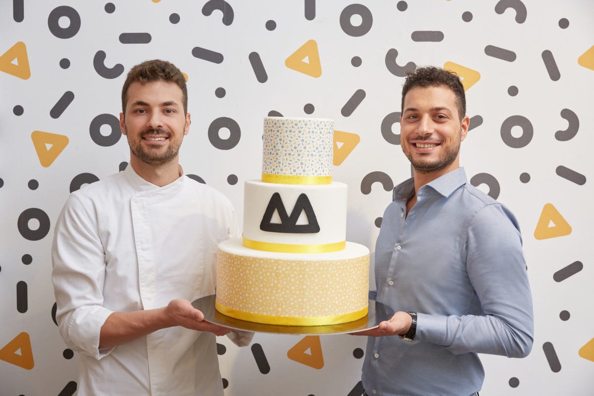 Una torta dei fratelli Moschella I fratelli Moschella approdano a Milano con il concept di Nuova Pasticceria
