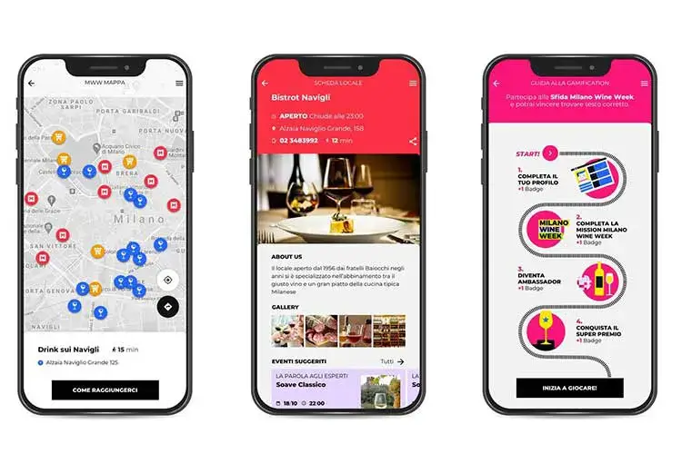 La nuova App di Milano Wine Week